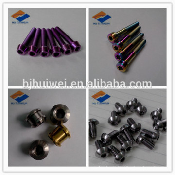 GR5 titanium bicycle screw/disc rotor screw/chainring bolt